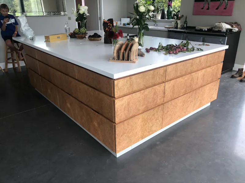 Kitchen island at Stunning modern farm Nuffield, D2508 (photo 6)