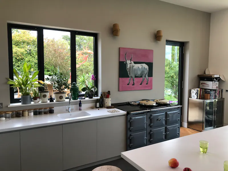 Aga at Stunning modern farm Nuffield, D2508 (photo 14)