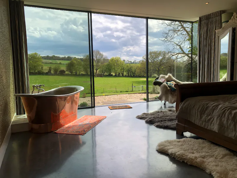 Bedroom at Stunning modern farm Nuffield, D2508 (photo 24)