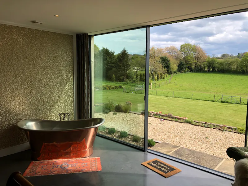 Bath - rolltop at Stunning modern farm Nuffield, D2508 (photo 23)