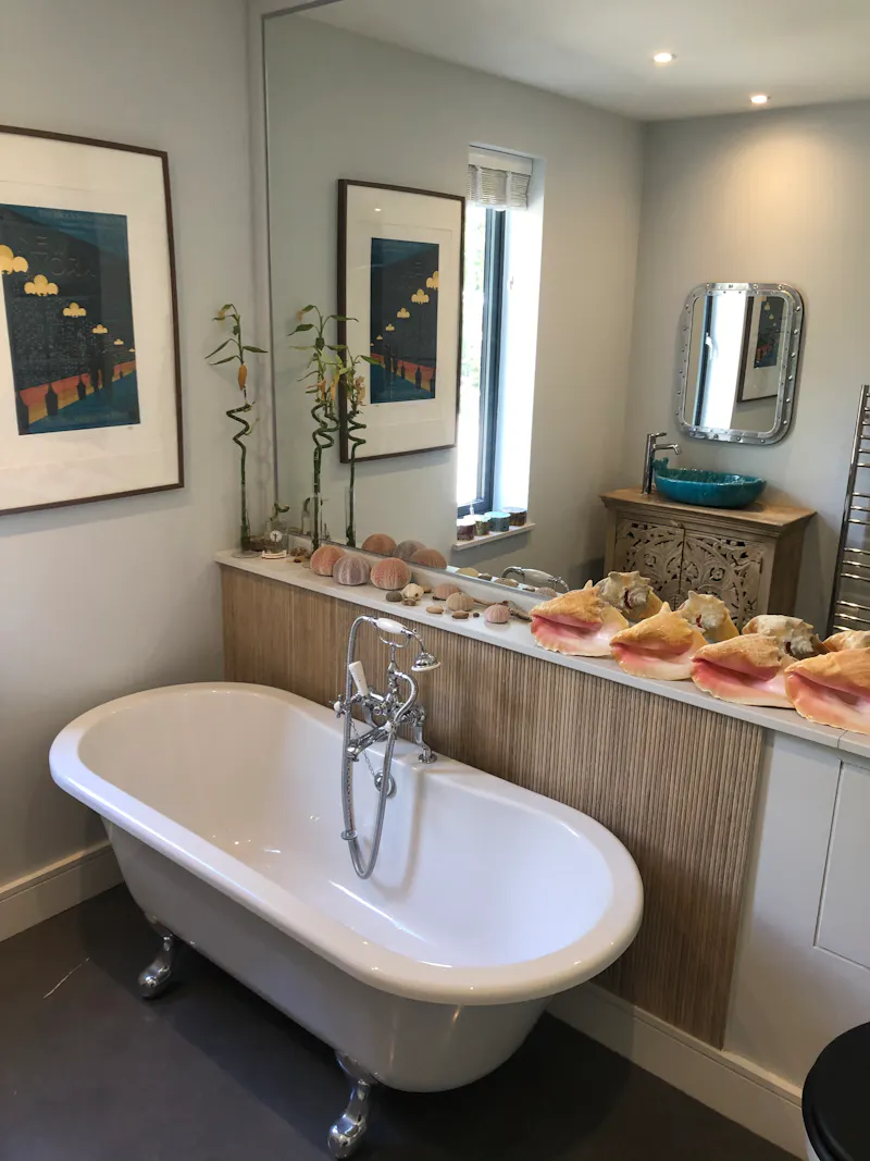 Bath - rolltop at Stunning modern farm Nuffield, D2508 (photo 21)