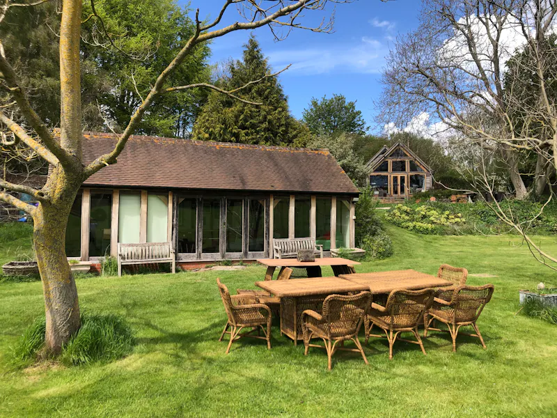 Garden at Stunning modern farm Nuffield, D2508 (photo 57)