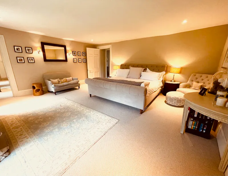 Bedroom - main at Country house near Peterborough, A1554 (photo 12)