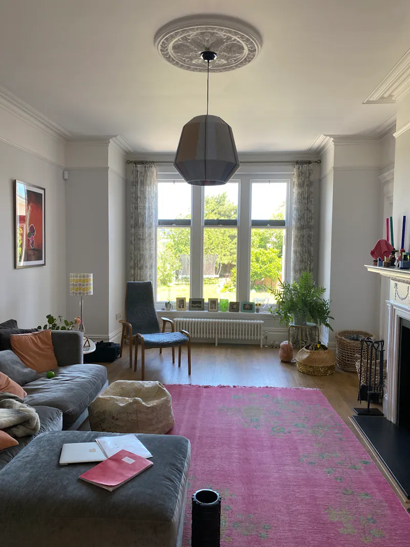 Living Room at Modern Victorian house Bath, B1915 (photo 13)