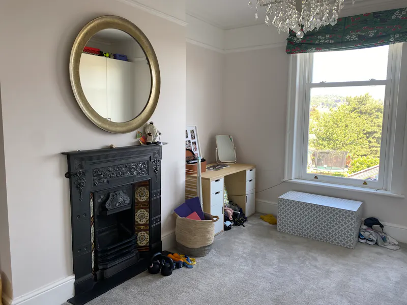 Fireplace at Modern Victorian house Bath, B1915 (photo 22)