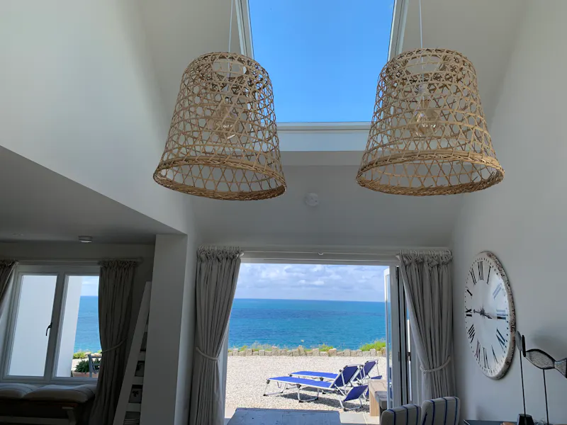 Views - sea at Newquay Fisherman's Cottage,  C930 (photo 9)