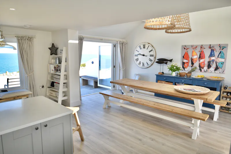 Dining room at Newquay Fisherman's Cottage,  C930 (photo 4)