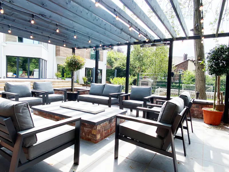 Terrace/Patio at Ultra modern house Manchester, D2550 (photo 27)