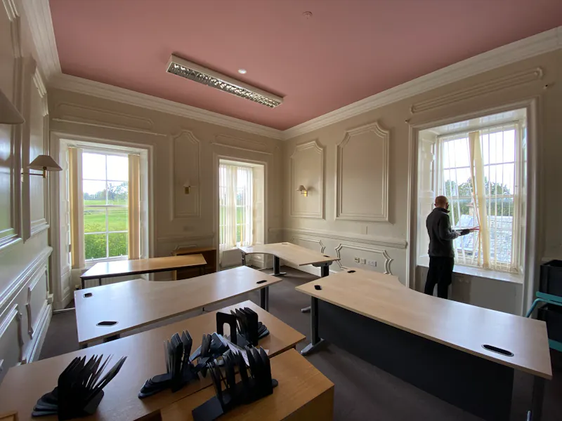 Office at Georgian hospital Gisburn, A1558 (photo 9)