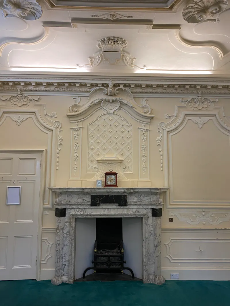 Fireplace at Georgian hospital Gisburn, A1558 (photo 14)