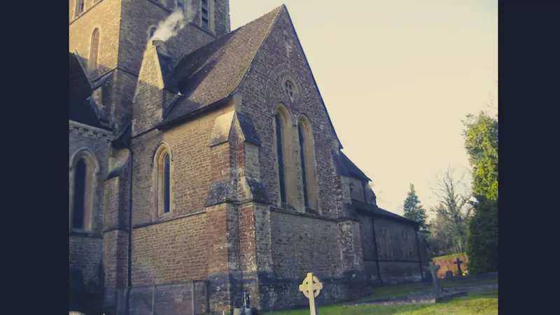 Shackleford village church , CH116 (photo 23)