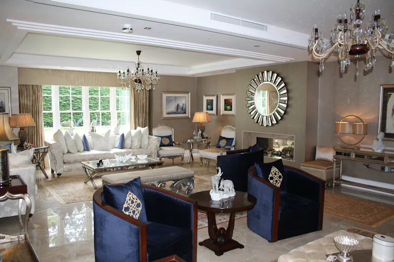 Fireplace at Striking Kingston mansion, D2515 (photo 8)