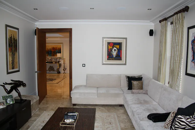 Sitting room at Striking Kingston mansion, D2515 (photo 27)
