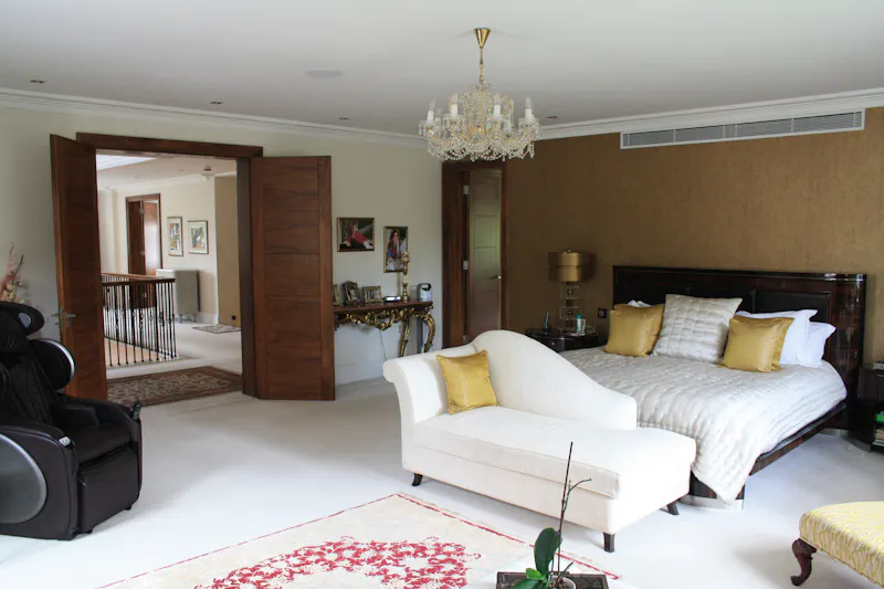 Bedroom at Striking Kingston mansion, D2515 (photo 62)