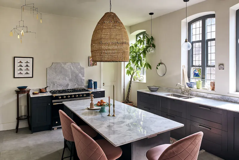 Kitchen at 1900's Vicarage in Putney, D2580 (photo 1)