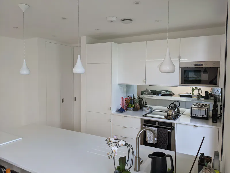 Kitchen at New-build mews in Finsbury, D2525 (photo 3)