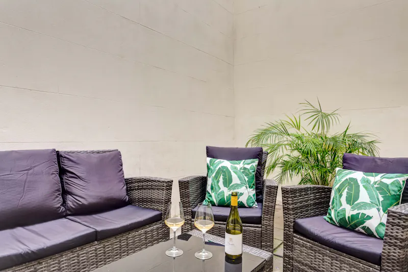 Terrace/Patio at Brighton Kemptown townhouse, B1943 (photo 20)