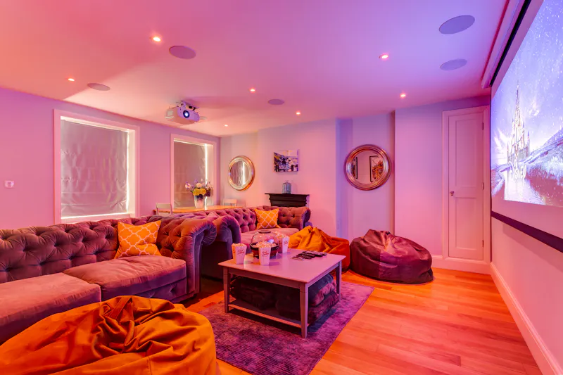 Home cinema at Brighton Kemptown townhouse, B1943 (photo 7)
