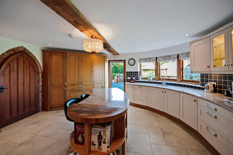Kitchen at Converted oast house in Burham , D2560 (photo 7)