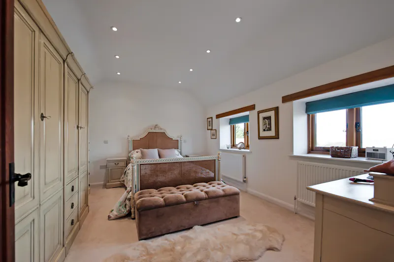 Bedroom at Converted oast house in Burham , D2560 (photo 12)