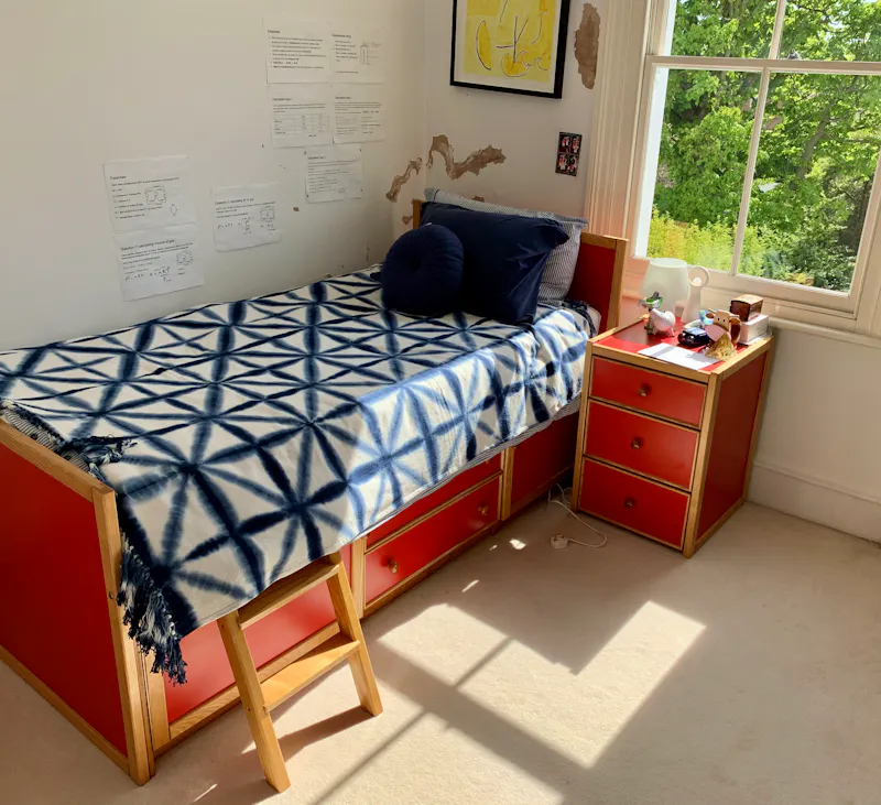 Bedroom - child's at Large Victorian house Chiswick, B1919 (photo 52)