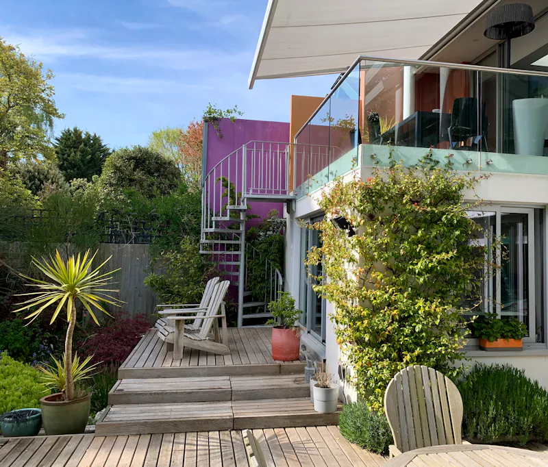 Terrace/Patio at Large Victorian house Chiswick, B1919 (photo 82)
