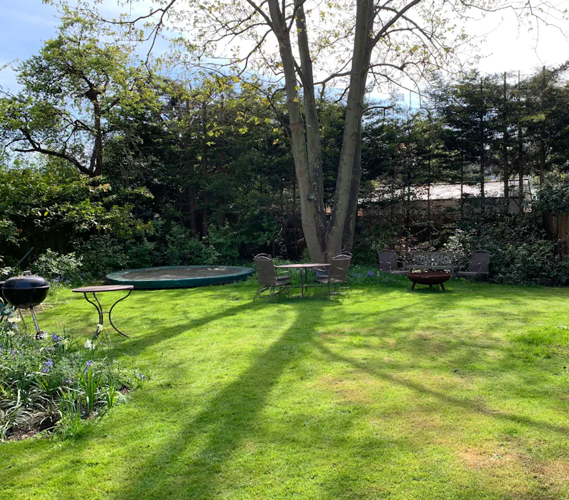 Garden at Large Victorian house Chiswick, B1919 (photo 89)