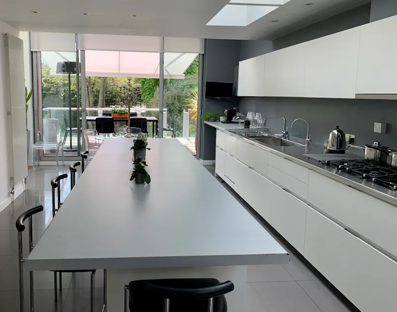 Kitchen island at Large Victorian house Chiswick, B1919 (photo 4)