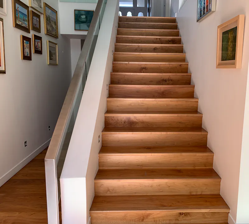 Staircase at Large Victorian house Chiswick, B1919 (photo 30)