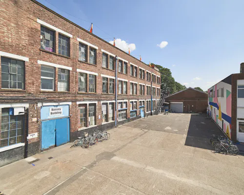 Peckham warehouses and rooftops, N248