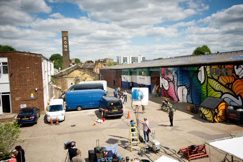 Peckham warehouses and rooftops, N248 (photo 11)