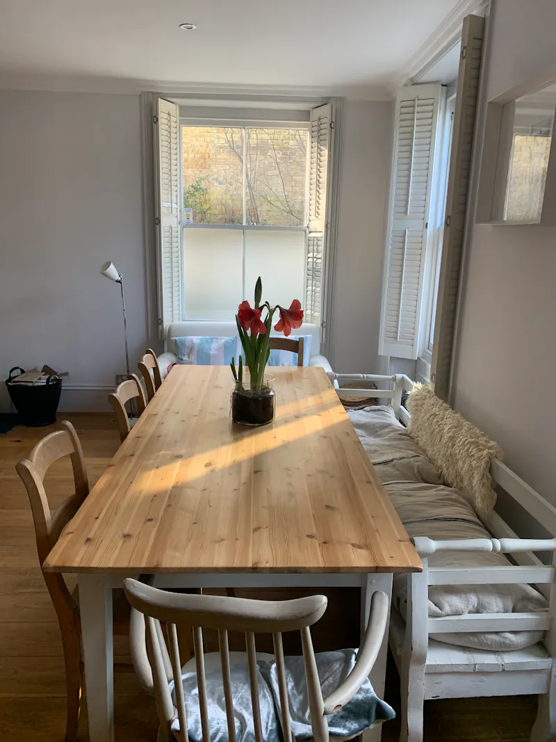 Dining room at Basement flat Twickenham , B1942 (photo 8)