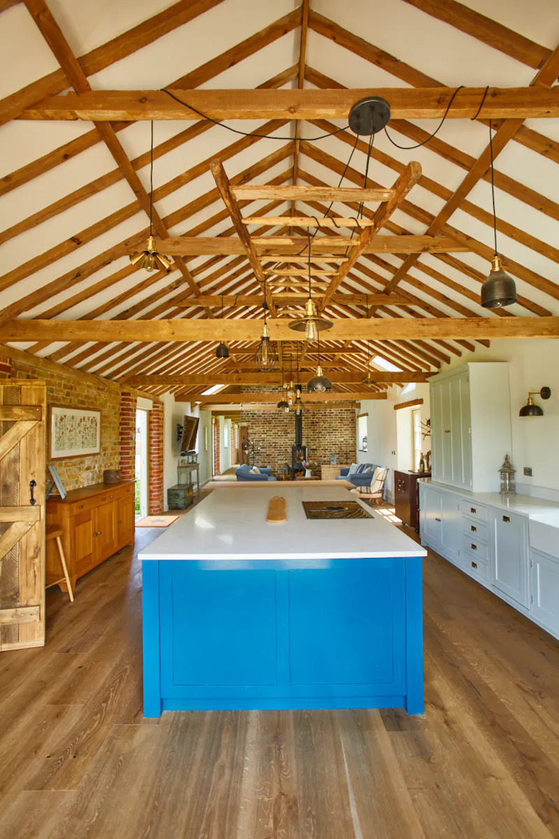 Kitchen at Stunning barn conversion Kent , D2552 (photo 11)