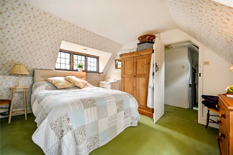 Bedroom at Grade 2 listed home Ashford, H1018 (photo 8)