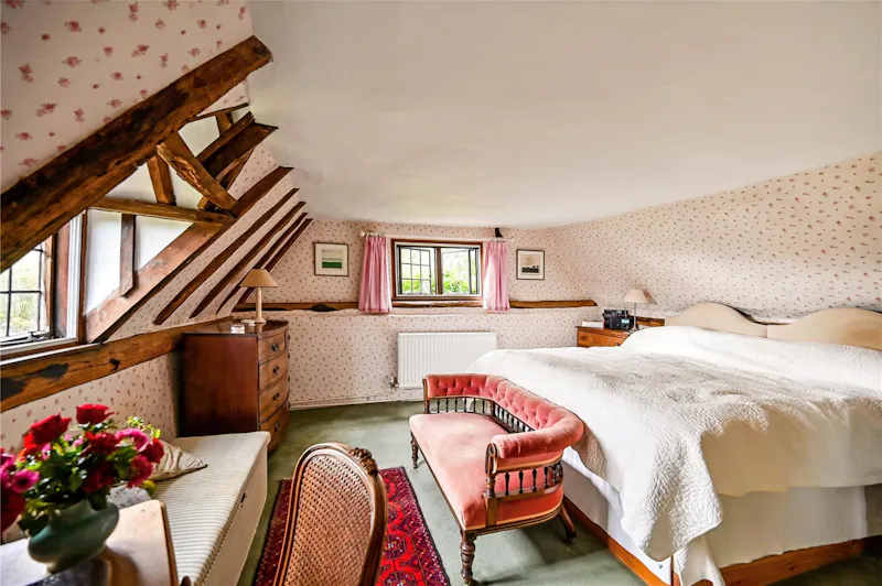 Bedroom at Grade 2 listed home Ashford, H1018 (photo 9)