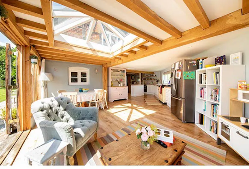 Living Room at Country cottage in Derry Down, D2563 (photo 4)