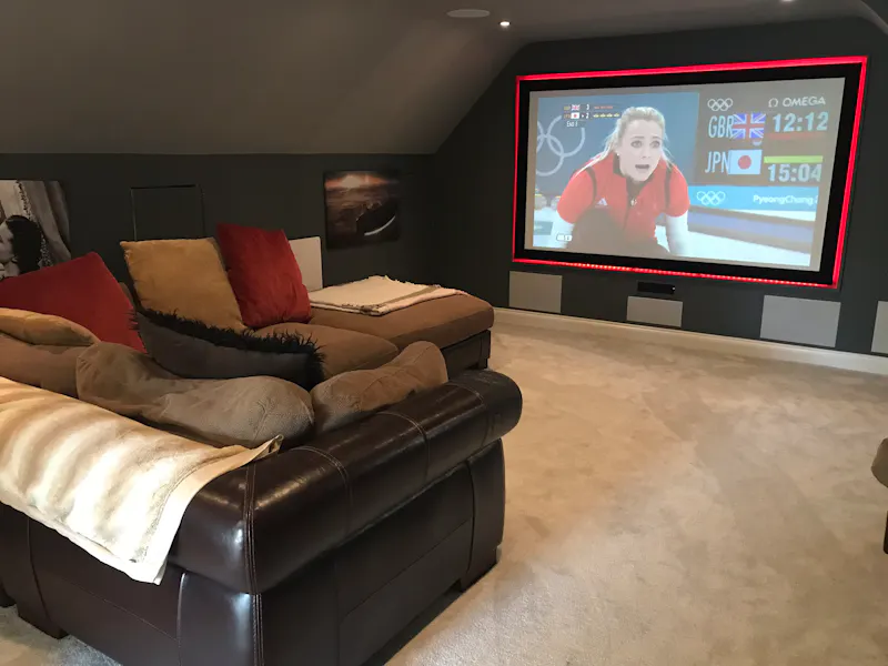 Home cinema at Period home in Kenley, E491 (photo 13)
