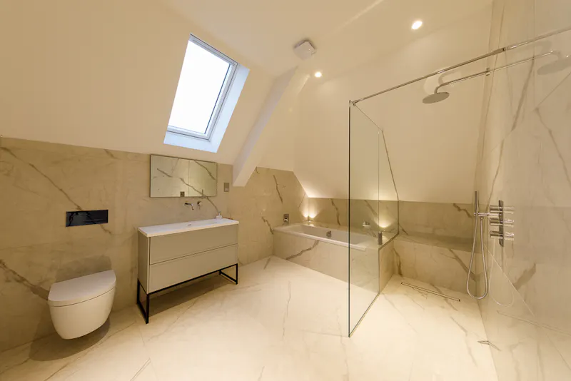 Bathroom at Modern house in Stanmore, D2543 (photo 22)