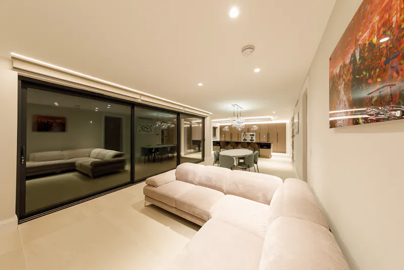 Living Room at Modern house in Stanmore, D2543 (photo 3)