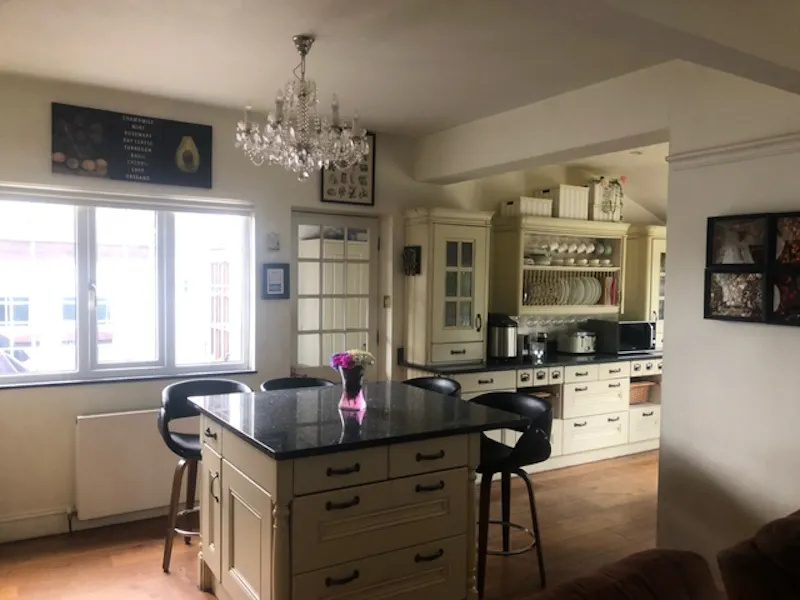 Kitchen island at Detached South Croydon home, D2547 (photo 4)