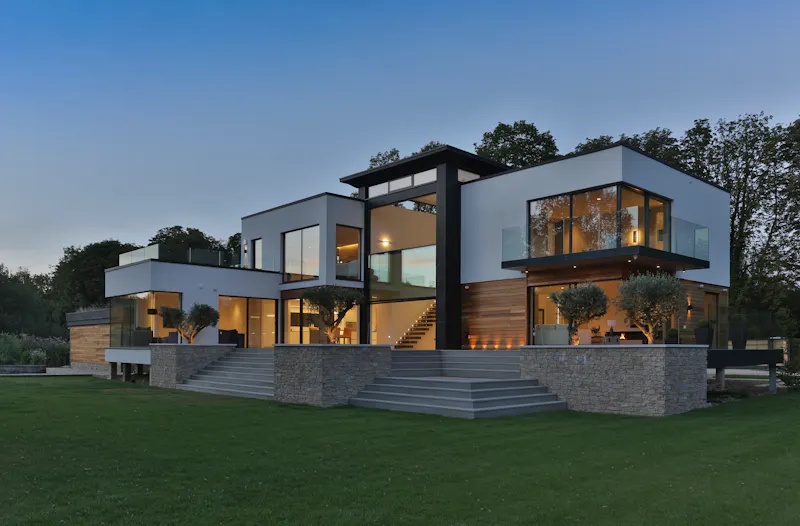 Sleek, modern Shiplake house, K432 (photo 78)