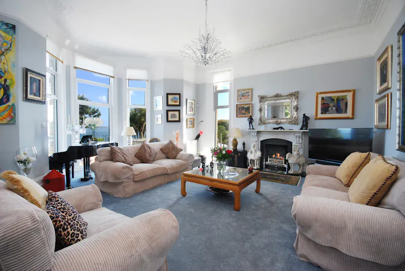 Living Room at Waterside Devon Villa, B2008 (photo 12)