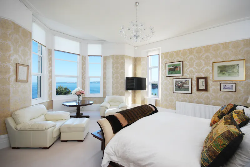 Bedroom at Waterside Devon Villa, B2008 (photo 26)