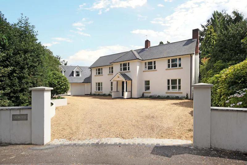 Driveway at Large new home Englefield Green, D2558 (photo 1)
