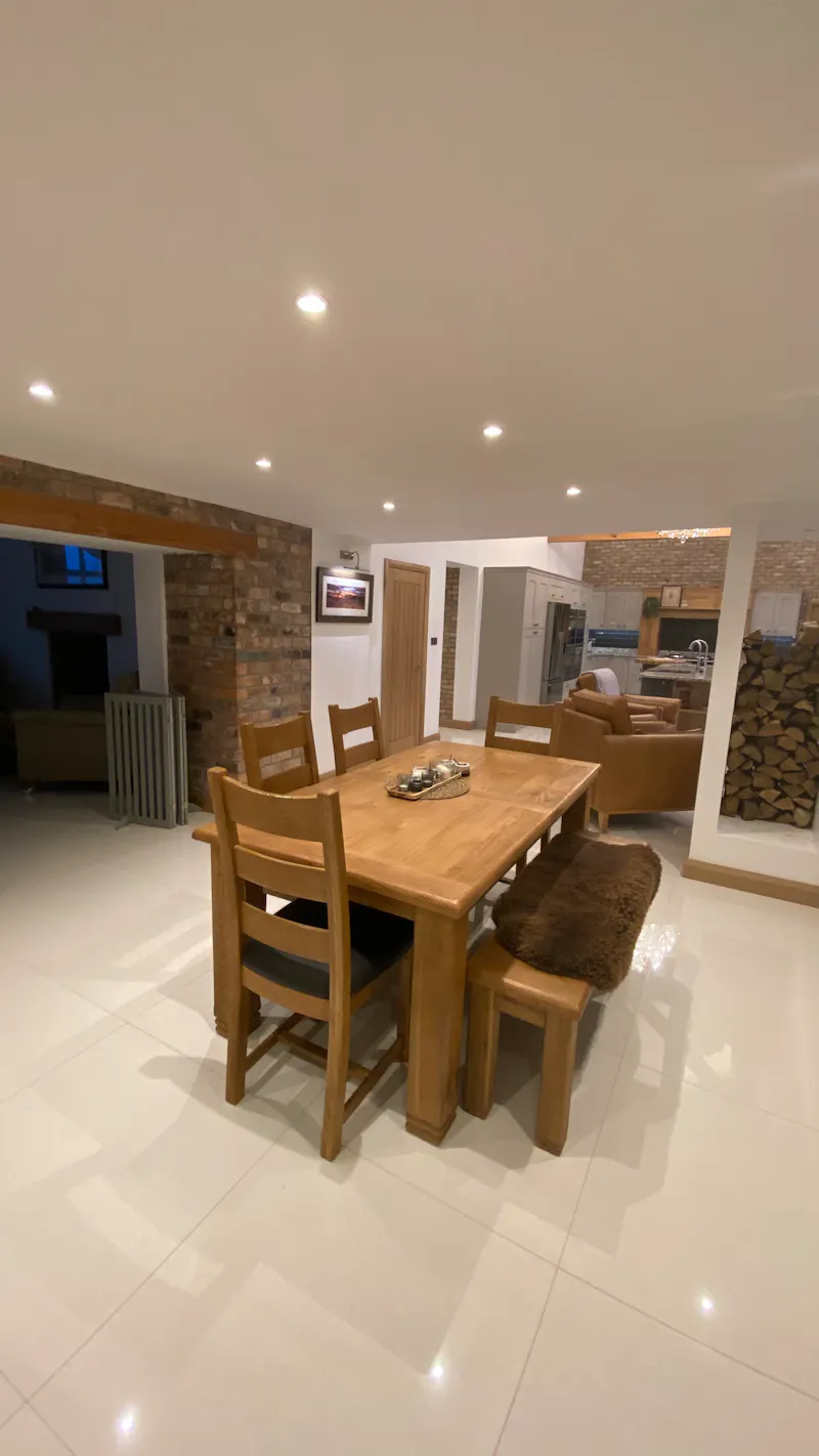 Dining room at Anglesey bay modern home, D2562 (photo 12)
