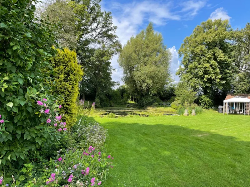 Garden at Queen Anne Bayford house, A1559 (photo 28)