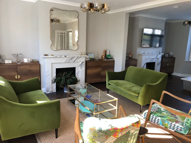 Living Room at Stills cottage in Hampstead, B1938 (photo 2)