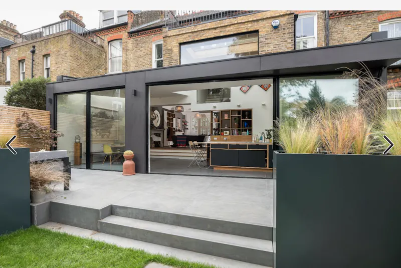 Terrace/Patio at Crouch End Victorian renovation, B1937 (photo 27)