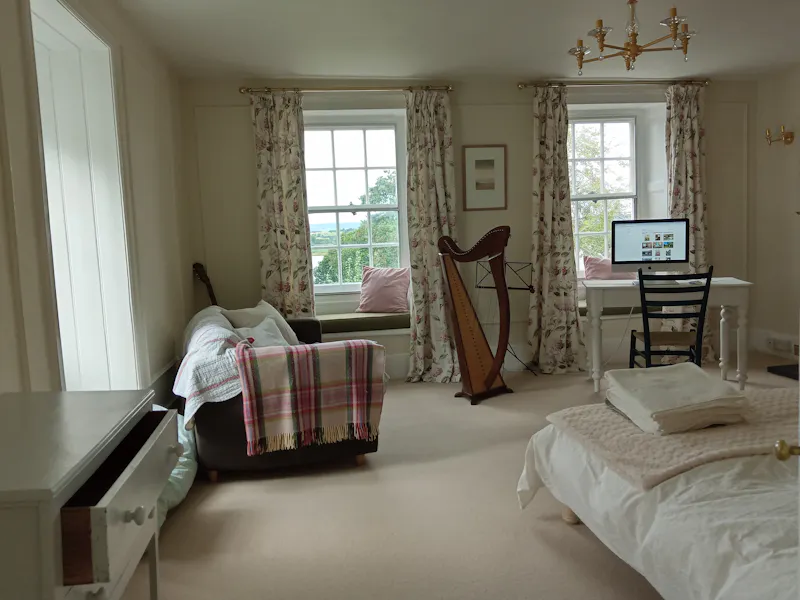 Bedroom at Listed house in Devon, M347 (photo 12)