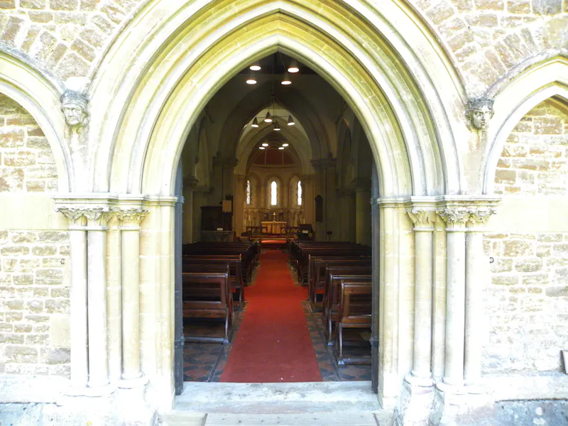 Shackleford village church , CH116 (photo 24)